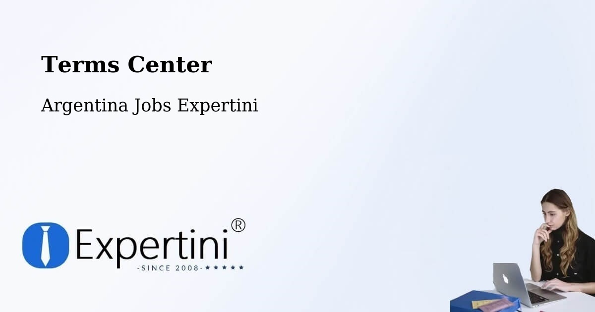 Terms of Service – Sastre - Argentina Jobs Expertini